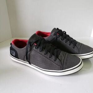 The North Face Bace Camp Lite Womans Red/Gray/Black Lace-up  Sneakers,US 11.